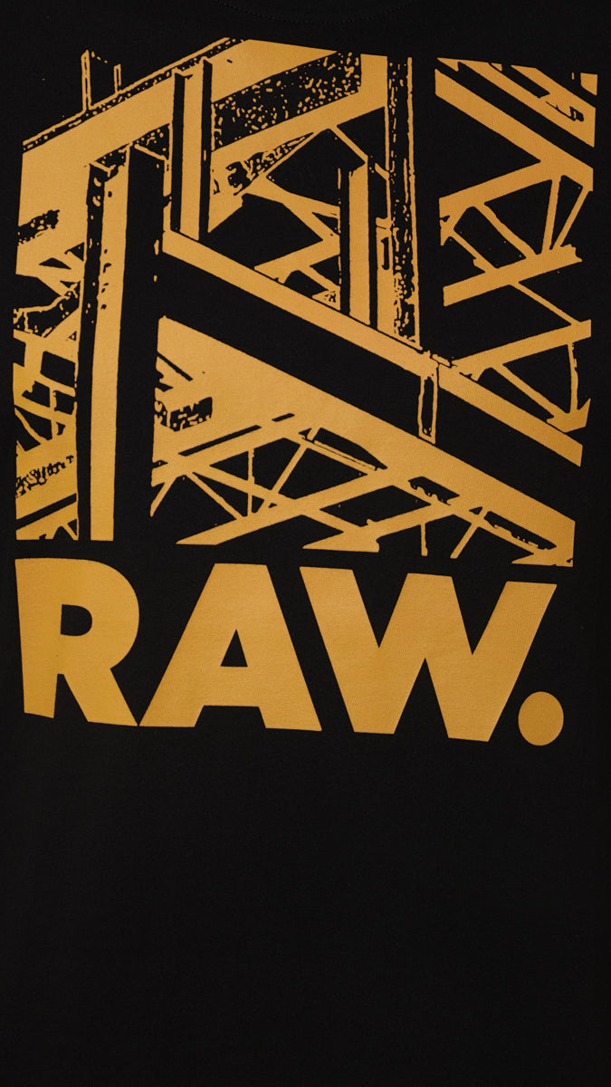 G-Star T-Shirt Raw Construction Dark Black